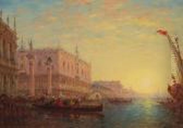 A View Of The Grand Canal, Venice - view 1
