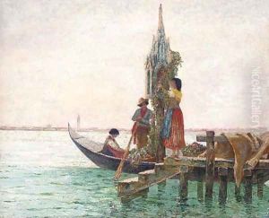 A shrine on the Laguna, Venice