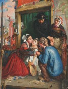 French Peasants Finding Their Stolen Child by Philip Hermogenes Calderon