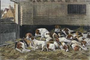 Gone To Earth And Day's Work Done: Two Plates by Edmund Caldwell