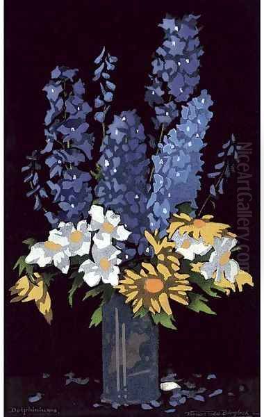 Delphiniums - view 1