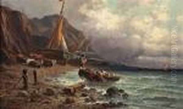 Bringing The Boats Ashore - view 1