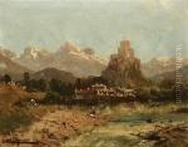 Italian Mountain Scene - view 1