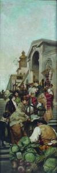 Market Scene - view 1