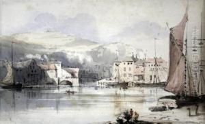 French Harbour Town by Sir Augustus Wall Callcott