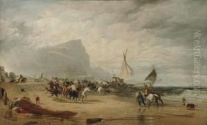 Smugglers Alarmed By An Unexpected Change From Hazy Weather While Landing Their Cargo