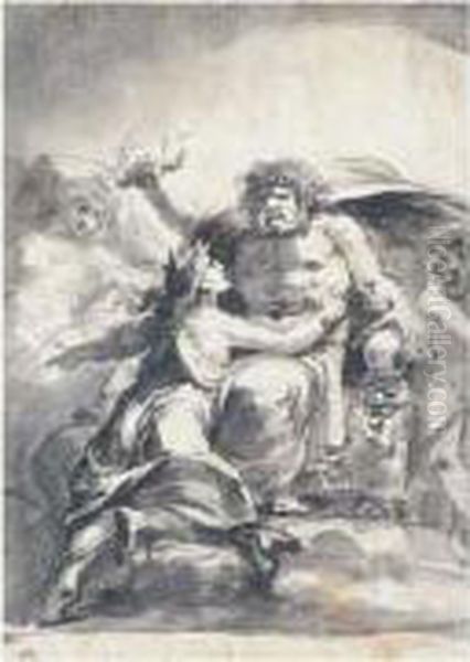 Venus Demandant Vengeance A Jupiter - view 1