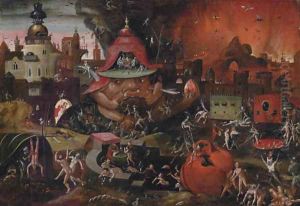 The Harrowing of Hell by Hieronymous Bosch