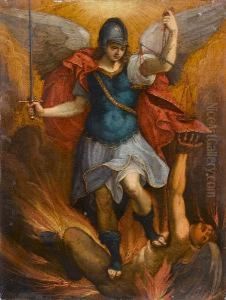Saint Michael by Denys Calvaert