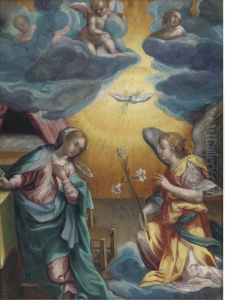 The Annunciation by Denys Calvaert