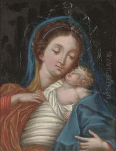 The Virgin And Child by Denys Calvaert