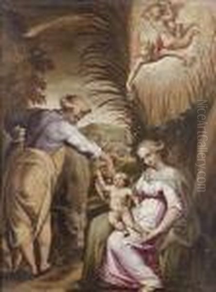 The Rest On The Flight Into Egypt - view 1