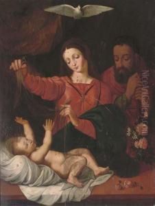 The Holy Family by Denys Calvaert