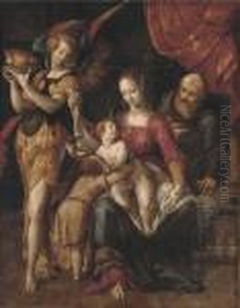 The Holy Family With The Infant Saint John The Baptist - view 1