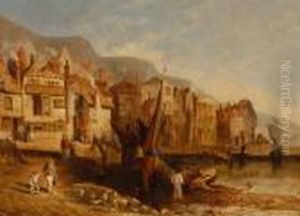 Busy Coastal Fishing Village
