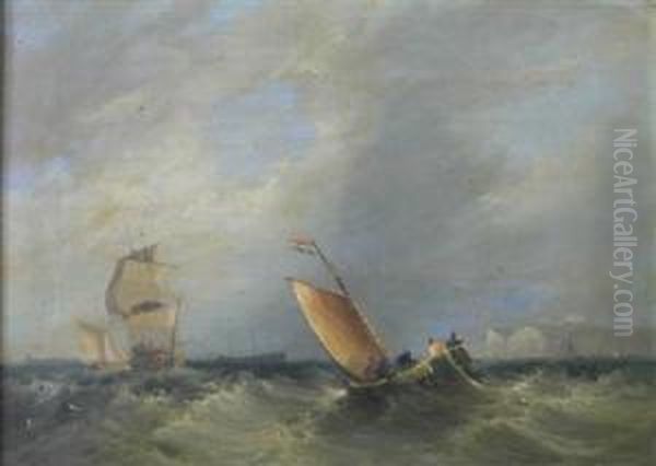 A Squall Off The Coast Of Dover - view 1