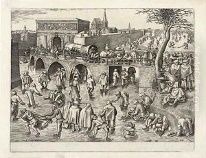 The Skaters before the Gate of St. George at Antwerp