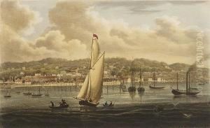 The Isle Of Wight Illustrated, 
In A Series Of Coloured Views... Accompanied By A Succinct Historical, 
Geographical, And Topographical Description Of The Island