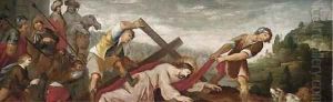 Christ on the Road to Calvary by Pieter the Elder Bruegel