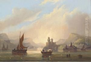 A Busy Day On The Rhine