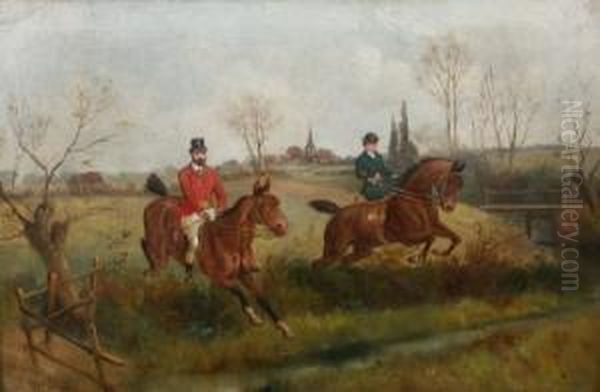 Clearing A Brook. - view 1