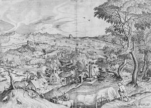 Plaustrum Belgicum, from The Set of Large Landscapes