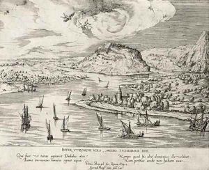 River Landscape with the Fall of Icarus by Pieter the Elder Bruegel