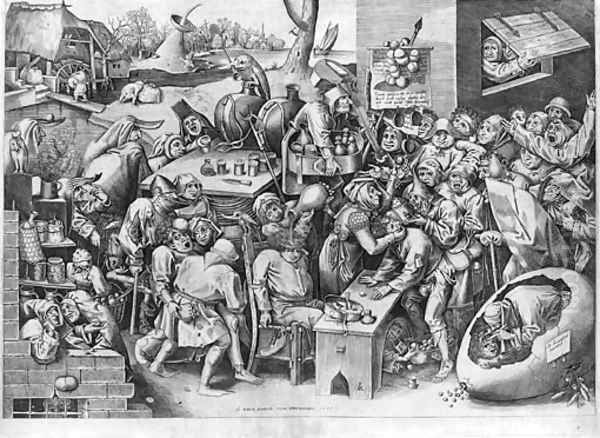 The Witch of Malleghem, by Pieter van der Heyden - view 1