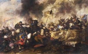 Choc De Cavalerie by Antonio Calza