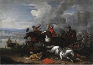 Scena Di Battaglia by Antonio Calza