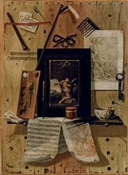 Trompe L'oeil Con Un Disegno - view 1