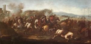 A Cavalry Skirmish
