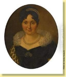 Portrait De Dame De Qualite by Charles Camarroque