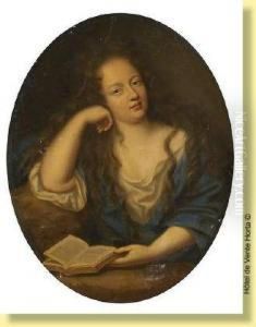 Jeune Femme A La Lecture by Charles Camarroque