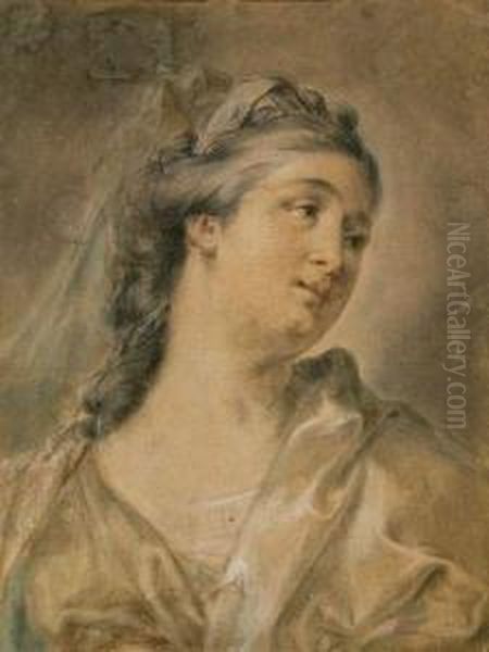"portrait De Femme Drapee". - view 1