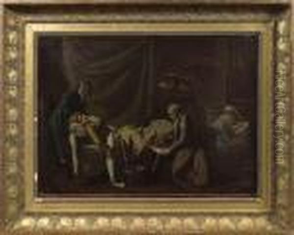 Ecole Francaise Du Debut Du Xixe Siecle . < Scene De Soins > - view 1