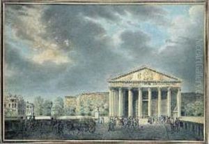 Vue Du Conseil Des Cinq-cents by Charles Camarroque