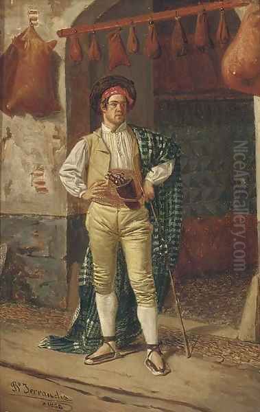 A wineskin maker - view 1