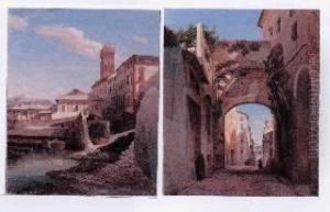 Lotto Di Due Opere: by Pasquale Domenico Cambiaso