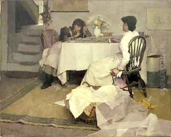 Domino by Frank Bramley