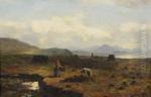 Peat Cutters by Duncan Cameron