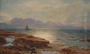 Arran From The Ayrshire Coast by Duncan Cameron