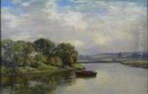 Summer Day Near Cambus by Duncan Cameron