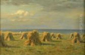 Corn Stooks by Duncan Cameron