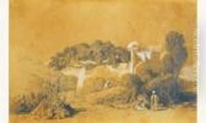 Scene Algeroise by Alexandre-Francois Caminade