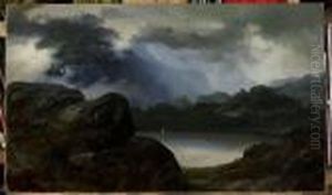 Nubi Sul Lago by Giuseppe Camino