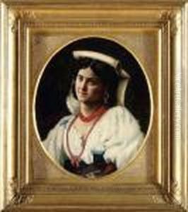 Popolana Con Collana Di Corallo