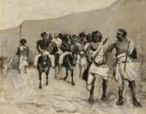Studio Per Dipinto Di Battaglia