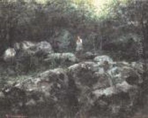 Contadina Nel Bosco