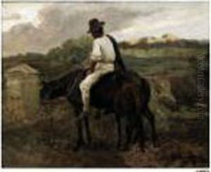 "all'abbeveratoio" 1875 Circa